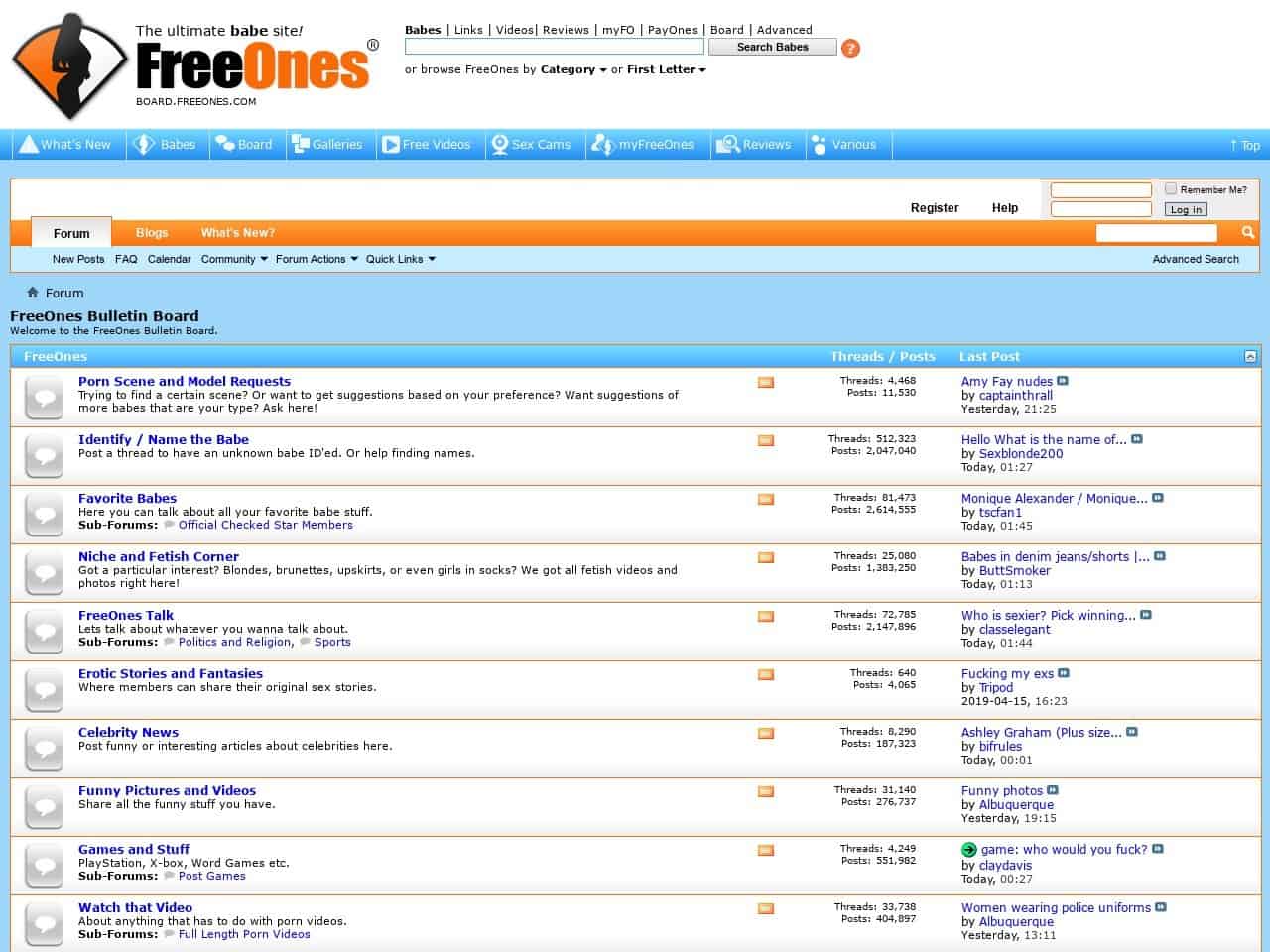 المنتديات "Freeones Forum.com" المنتديات الإباحية في Reach Porn.